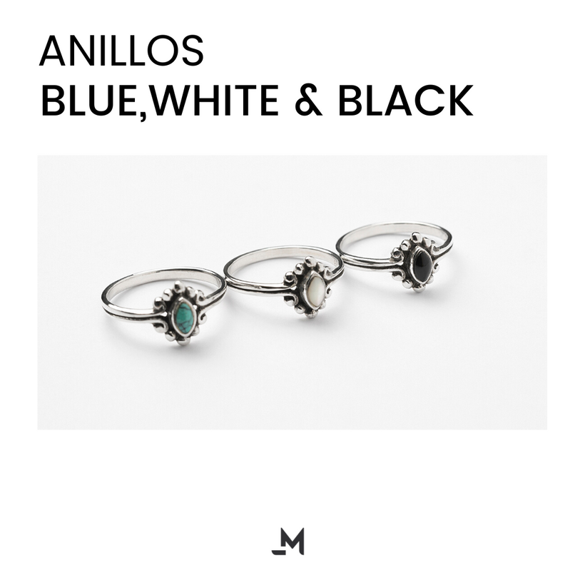 COLECCION BLUE, WHITE &amp; BLACK